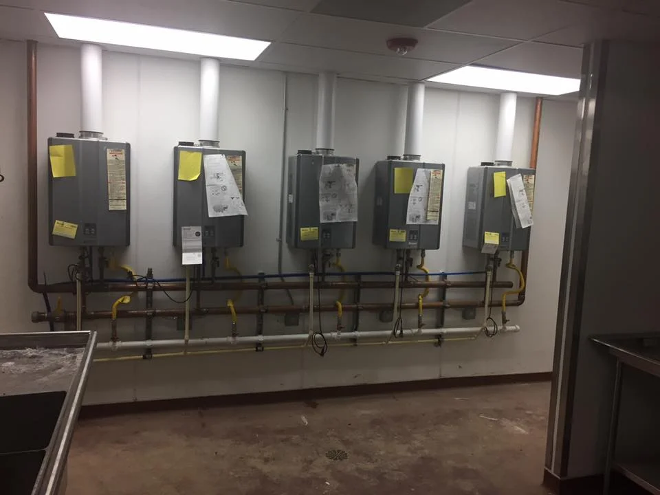 Commercial Plumbing Mechanical Room
