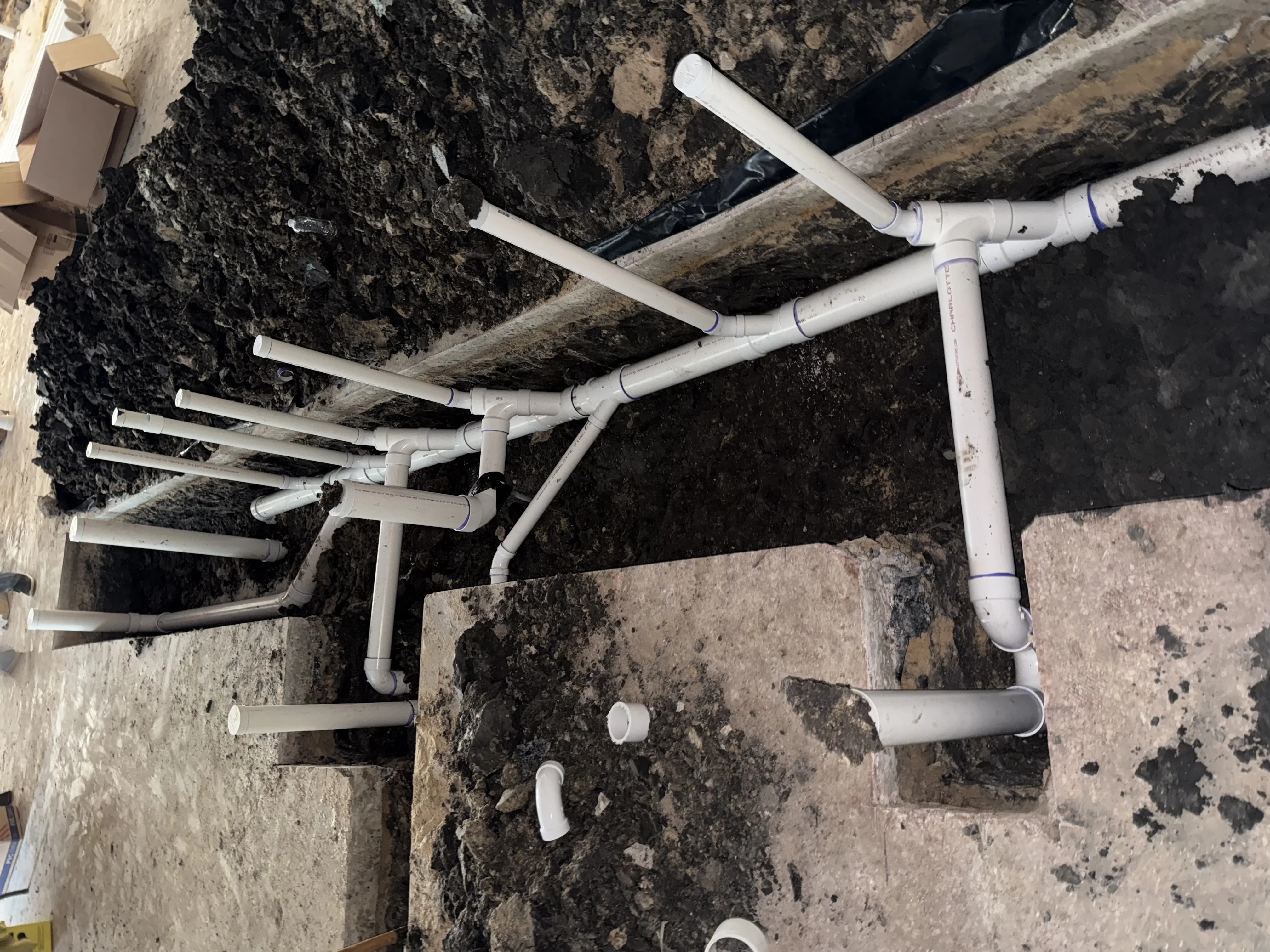 Underground Plumbing Installation
